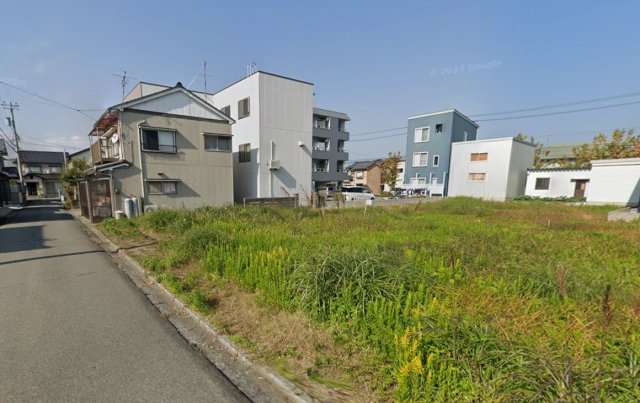 福井市春日２丁目　土地の外観