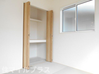 【和室】 | 郡山市安積町南長久保1丁目新築一戸建て1棟 | 和室ならではの温かな和の空間で寛ぎの時間を過ごせます