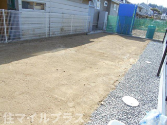 【庭】 | 郡山市安積町南長久保1丁目新築一戸建て1棟 | お庭で自由な時間を過ごせます