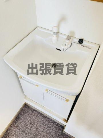 貸事務所件住宅！！ビル琴の洗面所
