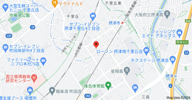 メゾネットＫの地図