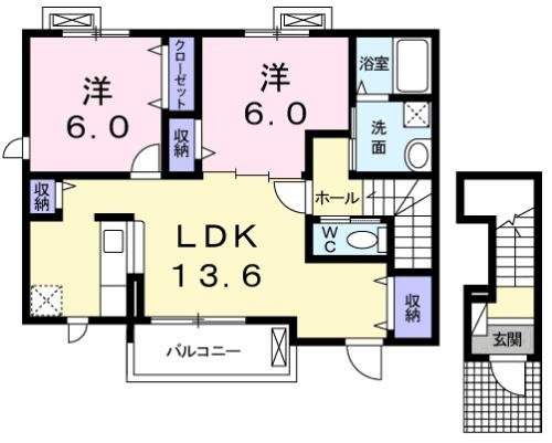 【間取り】 | パルティール　Ⅰ