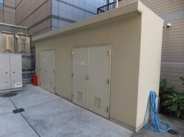 マ・メゾン門前仲町のその他共用部分|敷地内ゴミ置き場