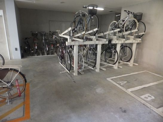 マ・メゾン門前仲町のその他共用部分|駐輪場