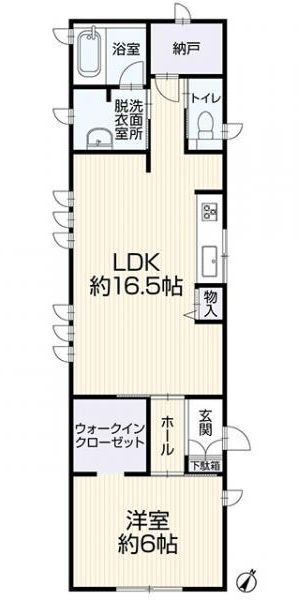 高崎市吉井町下長根中古住宅の間取り