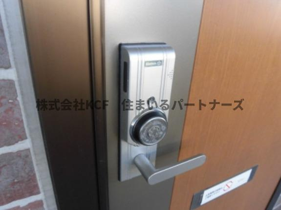 アヴニール合川の玄関|ゆったりとした玄関です