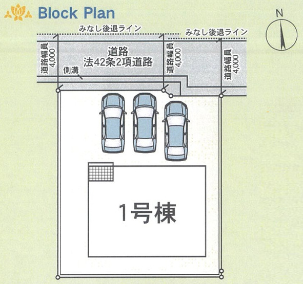 【区画図】 | クレイドルガーデン総社市清音上中島第5 (全1棟)