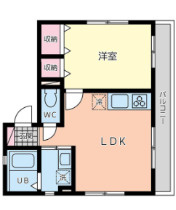 【間取り】 | アレットＫ