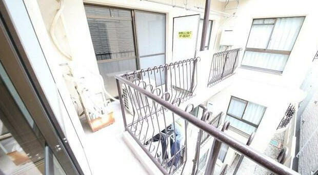 キャッスルマンション荒木町のバルコニー|キャッスルマンション荒木町