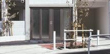 レヴィーガ大山のエントランス