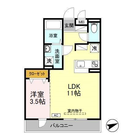 【間取り】 | BizSTAY青梅新町