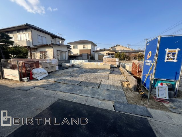 新築戸建・新築建売　福島市東中央二丁目　野田小・野田中の前面道路含む現地写真