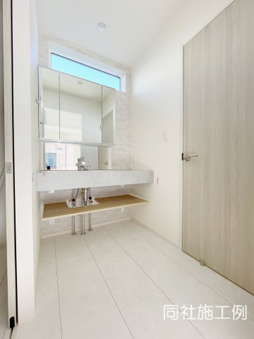 新築戸建・新築建売　福島市東中央二丁目　野田小・野田中の洗面所