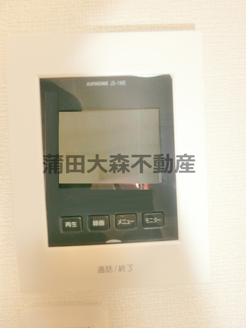 宮澤邸の設備|モニター付きインターホン