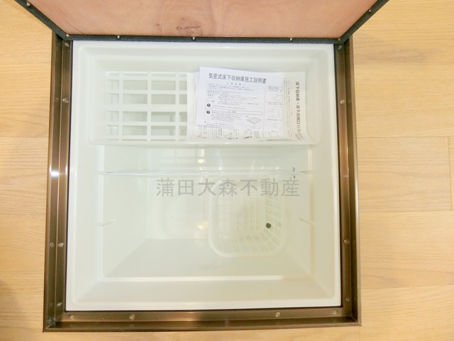 宮澤邸の設備|床下収納