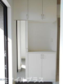 【玄関】 | 郡山市田村町金屋新築一戸建て2棟 | 落ち着いた玄関です