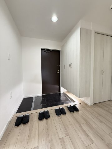 エルシオン琴似の玄関