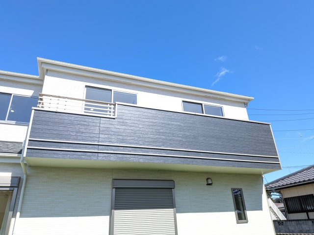 ひたちなか市相金町13番　新築戸建てのバルコニー