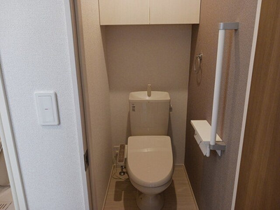 【トイレ】 | サニーレジデンスⅢ | 落ち着いたトイレです