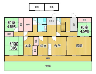 宝塚市泉ガ丘戸建の間取り