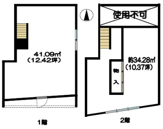 【間取り】 | 都島本通１丁目店舗