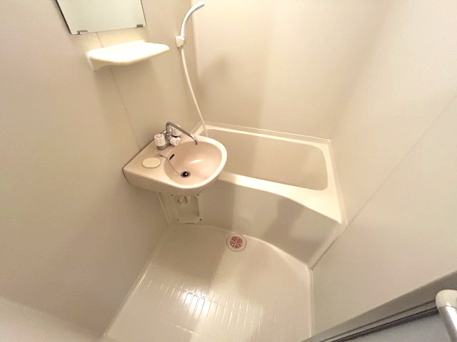 ブロスコート住吉の浴室