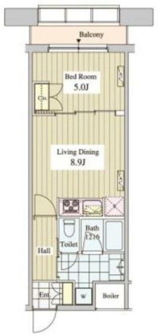 パトリス神保町の間取り