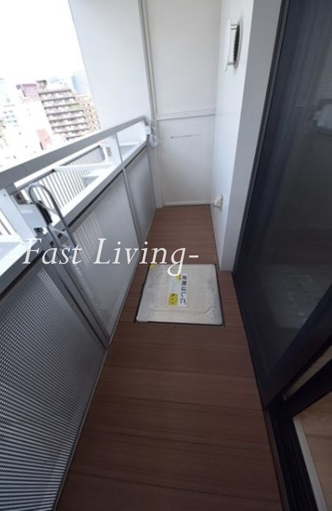 パトリス神保町のバルコニー