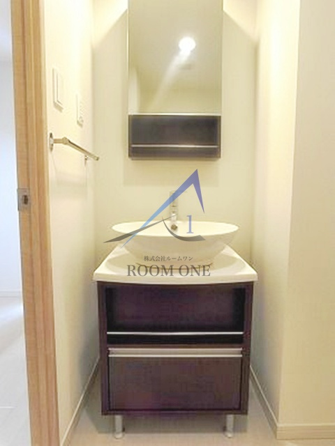 リブリ・宮の洗面所|洗面台です。