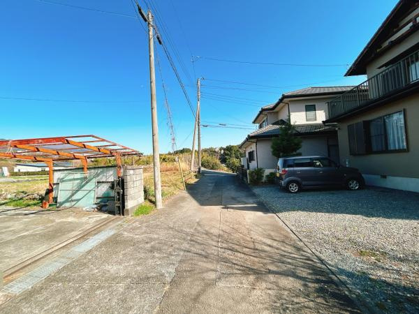 富士市三ツ沢の中古一戸建|【前面道路】 