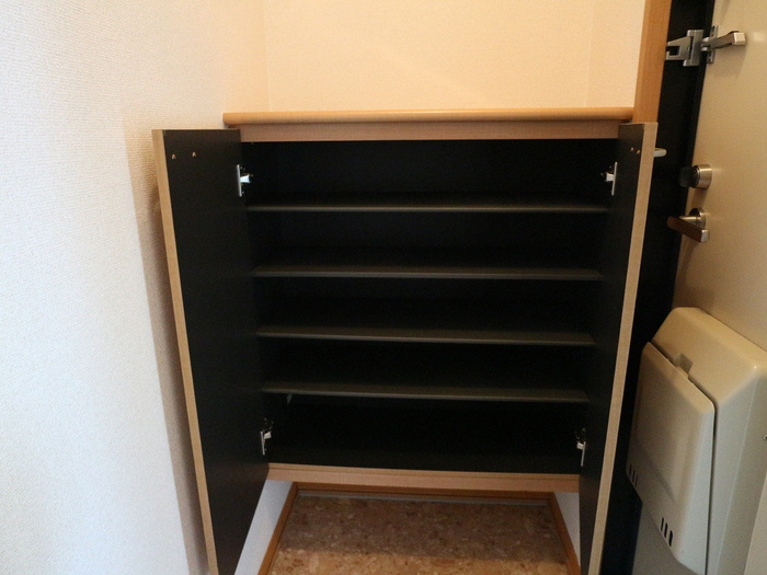 コウジィーコートの玄関