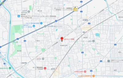 【地図】 | HGTコート高槻
