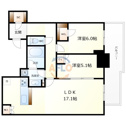 【間取り】 | シエリアタワー大阪堀江　間取り