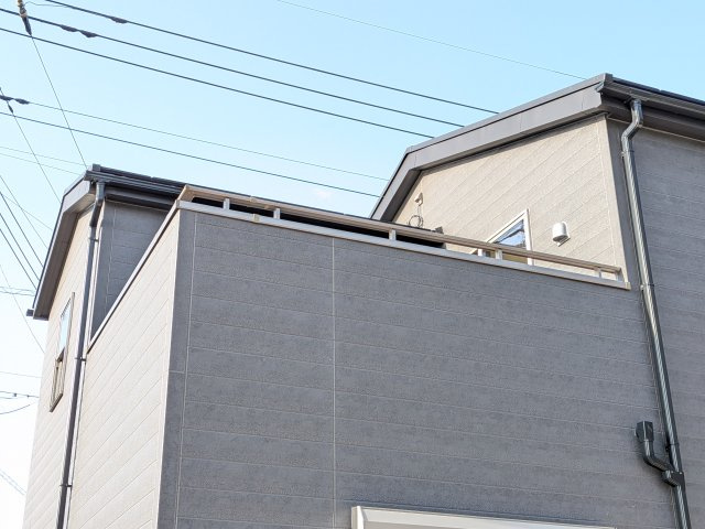 水戸内原町　第12　新築戸建　1号棟のバルコニー