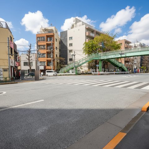 プレサンス本駒込アカデミアのその他|前面道路