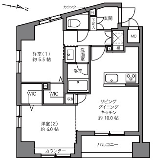 プレサンス本駒込アカデミアの間取り