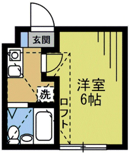 大きなロフト付きの間取りです♪
