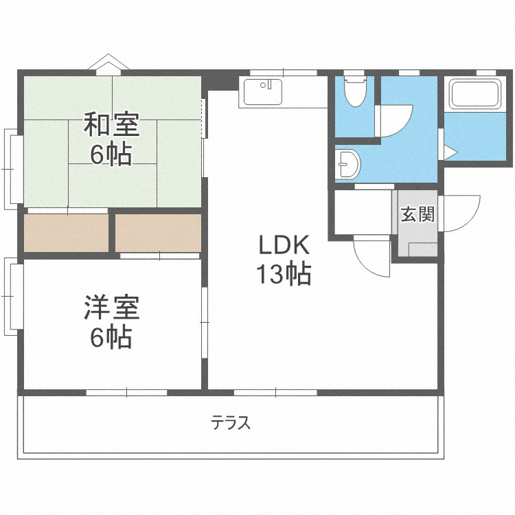 ハイランドの間取り