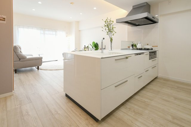 サンライフ到津【小倉北区　中古マンション】のキッチン|TOTOのハイグレードキッチンをご体感ください♪【小倉北区中古マンション】