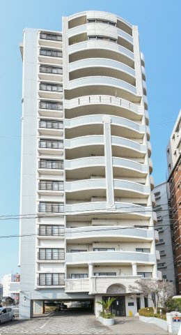 サンライフ到津【小倉北区　中古マンション】の外観|サンライフ到津14階建て　2階部分です♪【小倉北区中古マンション】