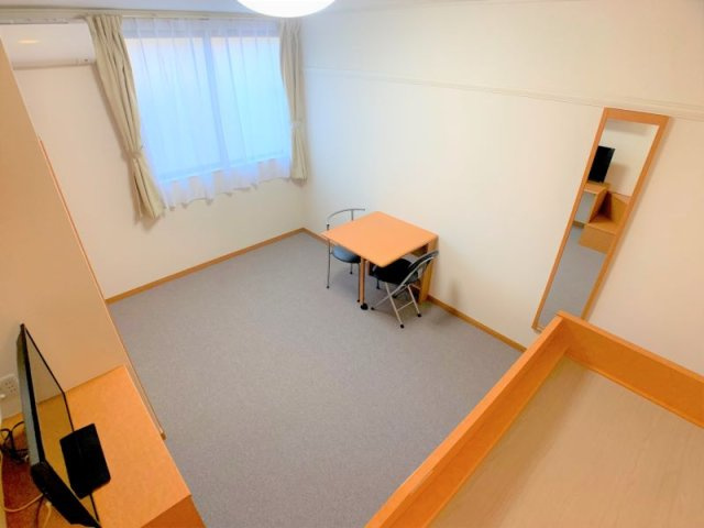 レオパレス岩井川の居間・リビング|設備・仕様は号室により異なる為、現況を優先致します。
