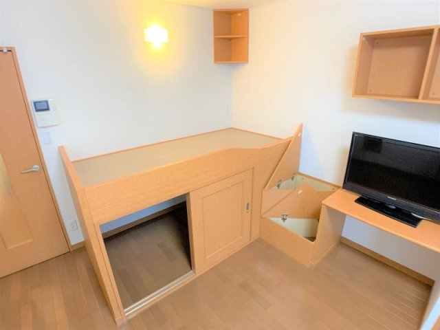 レオパレス岩井川の寝室|設備・仕様は号室により異なる為、現況を優先致します。