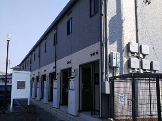 レオパレスグレイス上津Ⅱの外観|おしゃれな外観です