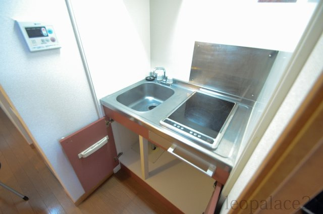 レオパレスグレイスⅡのキッチン|設備・使用は号室により異なる為、現況を優先致します。