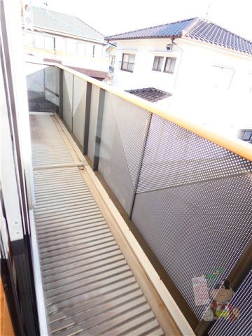 並木町戸建のバルコニー