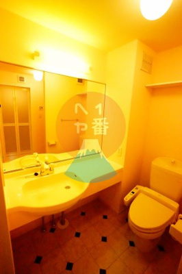 【独立洗面台】 | メゾンドコンフォール | 独立洗面台付き。　※参考写真です