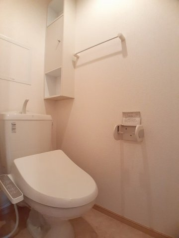 カーサ・ソレイユ　Ｂのトイレ|清潔感のあるトイレです