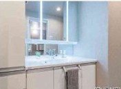 モナーク福生の独立洗面台|独立洗面台、朝の身支度には欠かせません