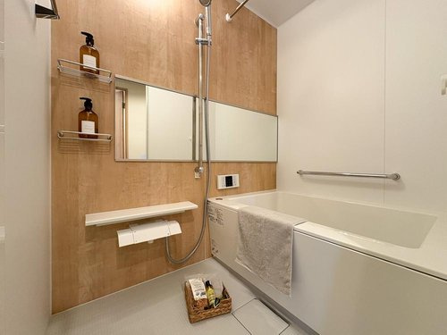 ファミール西八王子Ａ棟の浴室|落ち着いた空間のお風呂です