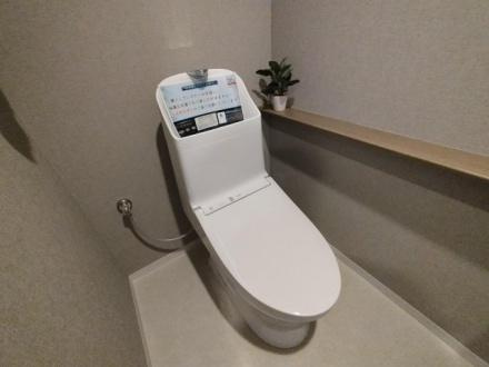 ダイアパレス青梅新町のトイレ|施工例です。
